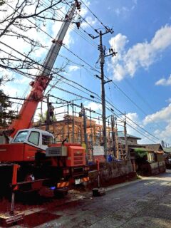 ★山陽小野田市 平屋棟上げ★