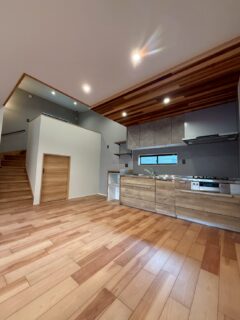 44坪の土地に立つぬくもりのある平屋♡